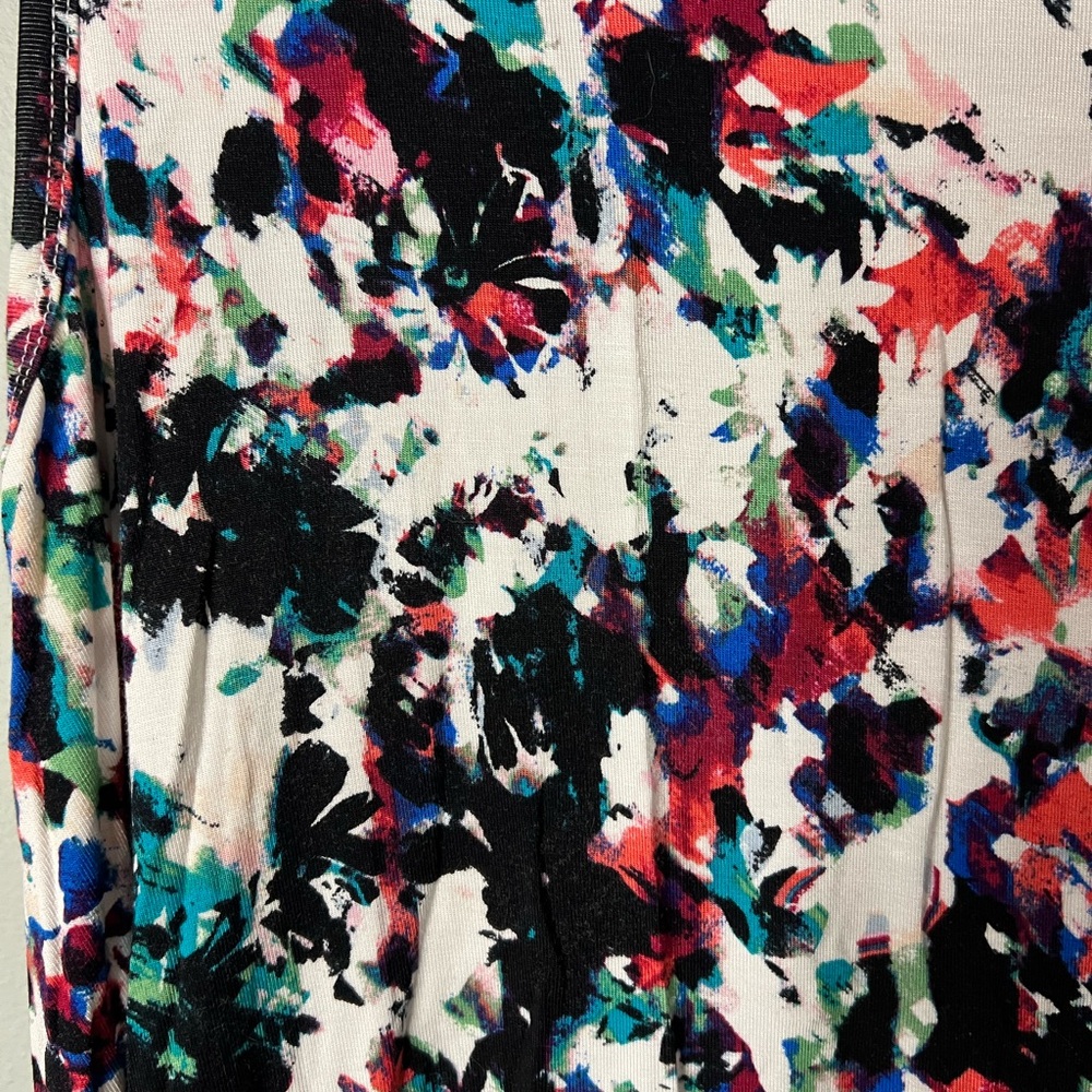 Decree Multicolor Abstract Tank Top - Picture 2 of 4